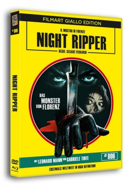 NIGHT RIPPER - DVD/Blu-ray Giallo #6 Lim 1000