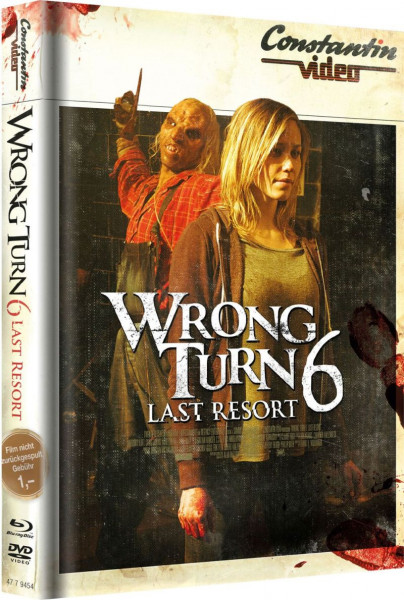 Wrong Turn 6 - DVD/BD Mediabook Lim 444 Retro Uncut