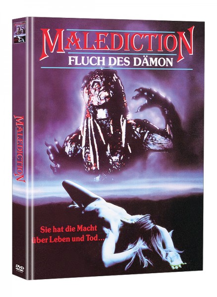 Malediction Fluch des Dämon - 2DVD Mediabook Lim 111