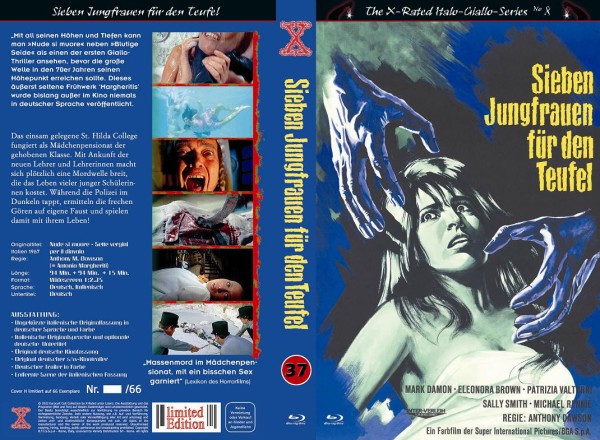 Sieben Jungfrauen für den Teufel - gr Blu-ray Hartbox H Lim 66