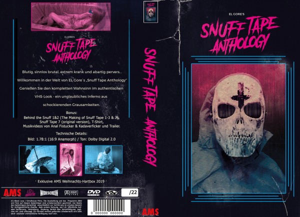 Snuff Tape Anthology - gr Weihnachts-Hartbox + Shirt Lim 22