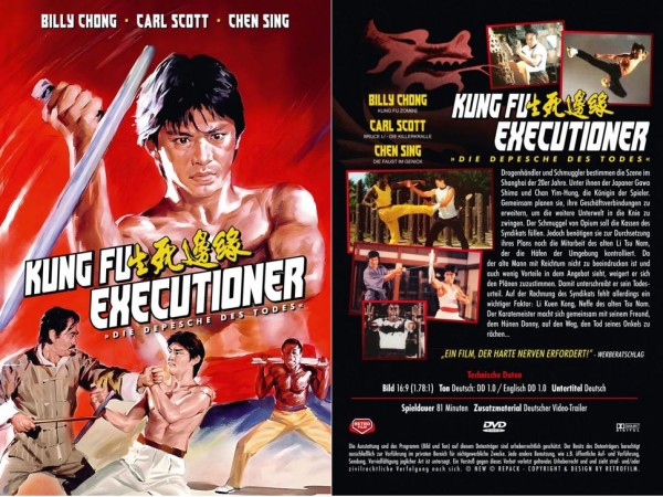 Kung Fu Executioner die Depesche des Todes - kl DVD Hartbox Uncut