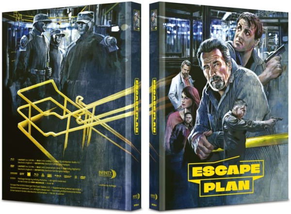 Escape Plan - DVD/Blu-ray Mediabook B Lim 222
