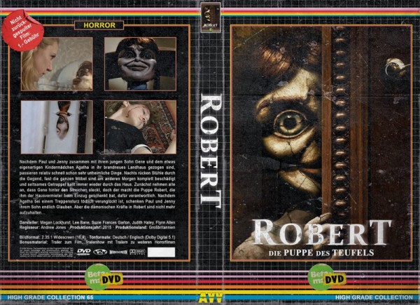 ROBERT 1 DIE TEUFELSPUPPE - gr DVD Hartbox Lim 50