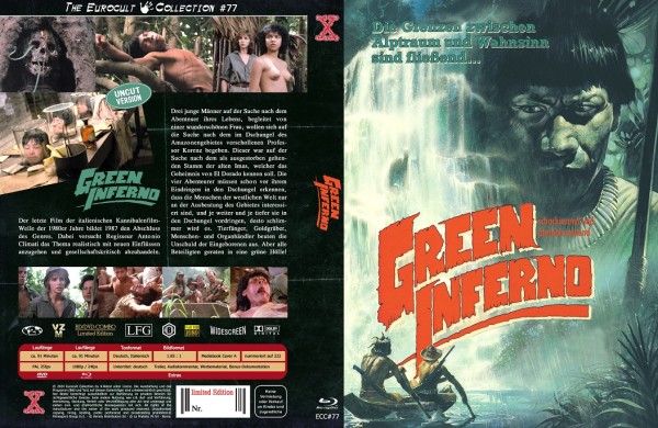 Green Inferno (1987) - DVD/Blu-ray Mediabook A Lim 222