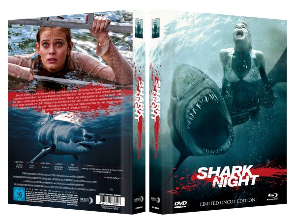 Shark Night - DVD/BD Mediabook B Lim 222
