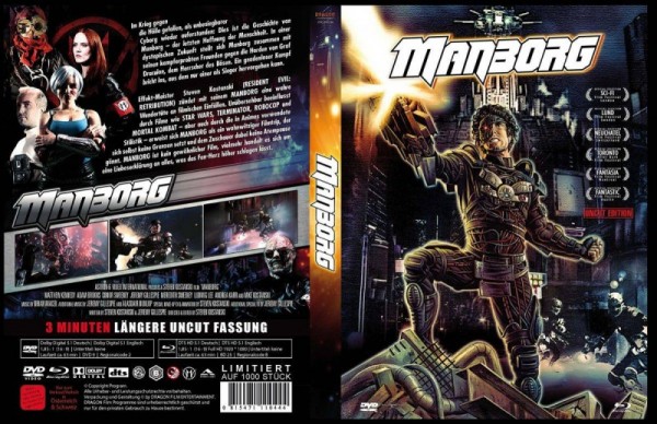 Manborg - DVD/Blu-ray Mediabook Lim 1000