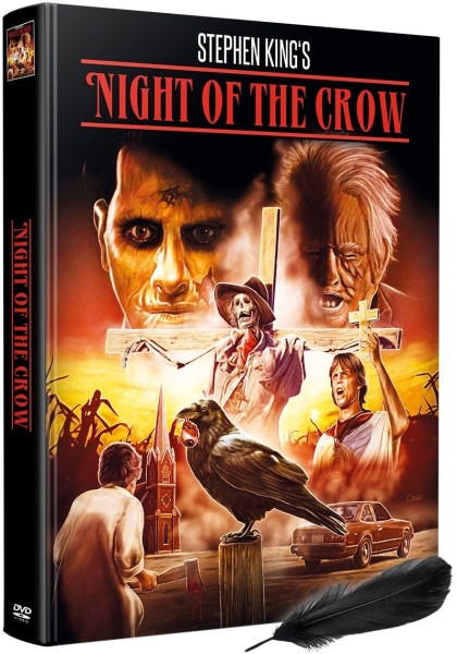 Night of the Crow Stephen King - 2DVD/Blu-ray Mediabook Wattiert Lim 222