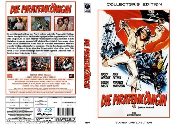 Die Piratenkönigin - gr Blu-ray Hartbox Lim 50