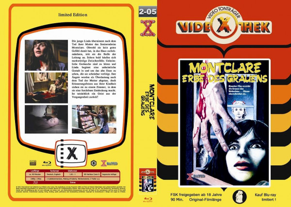 Montclare Erbe des Grauens - gr Blu-ray Hartbox A Lim 50