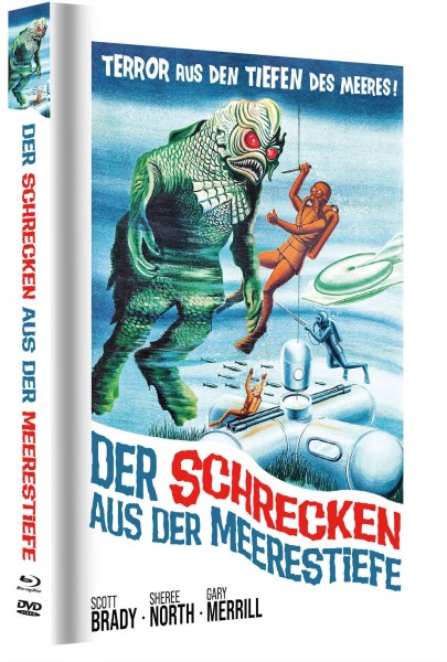 Der Schrecken aus der Meerestiefe - DVD/Blu-ray Mediabook A Lim 333