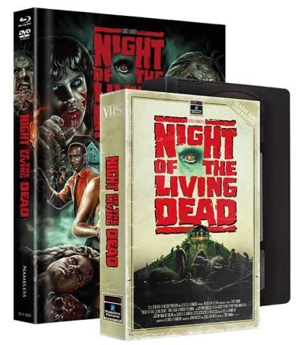 Night of the Living Dead [Remake] - DVD/BD VHS + Mediabook Lim 55