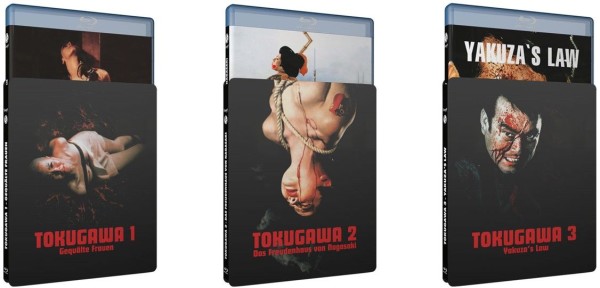 Tokugawa 1-3 Bundle - 3x Blu-ray Schuber Lim 300 Uncut