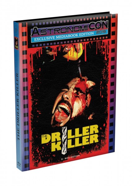 Driller Killer - DVD/Blu-ray Mediabook astro-wattiert Lim 50