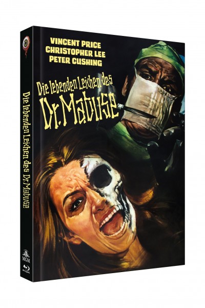 Die lebenden Leichen des Dr Mabuse - DVD/BD Mediabook B Lim 333
