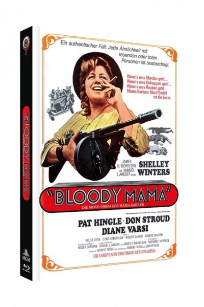 Bloody Mama - DVD/BD Mediabook A Lim 444