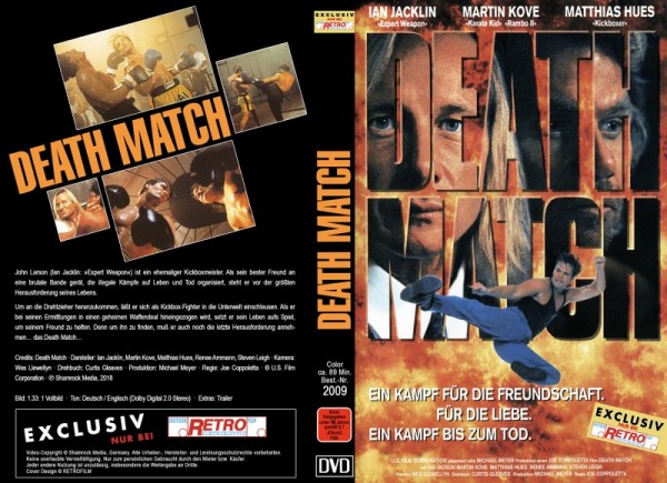 Death Match - gr DVD Hartbox B black Lim 50