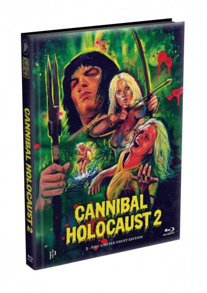 Cannibal Holocaust 2 Amazonia - 2DVD/BD Mediabook A [W] Lim 999