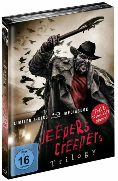 Jeepers Creepers Trilogy - 3Blu-ray Mediabook