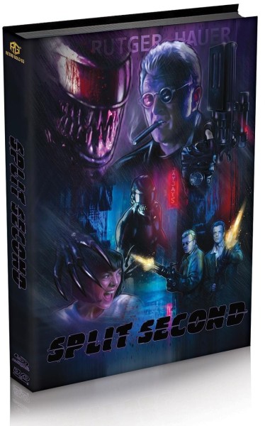Split Second - DVD/Blu-ray Mediabook A Wattiert Lim 222