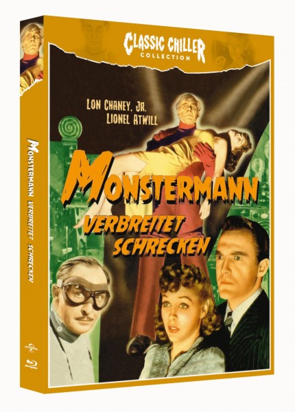 Monstermann verbreitet Schrecken - Blu-ray Schuber Lim 1000 Chiller Coll