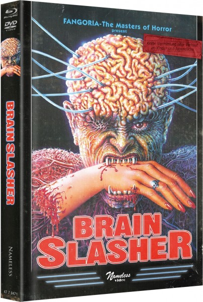 Brain Slasher - DVD/BD Mediabook (wattiert) Lim 555