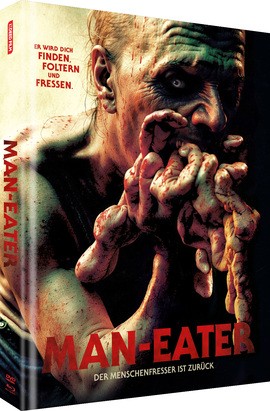 Man Eater Der Menschfresser ist zurück - DVD/Blu-ray Mediabook C Lim 555