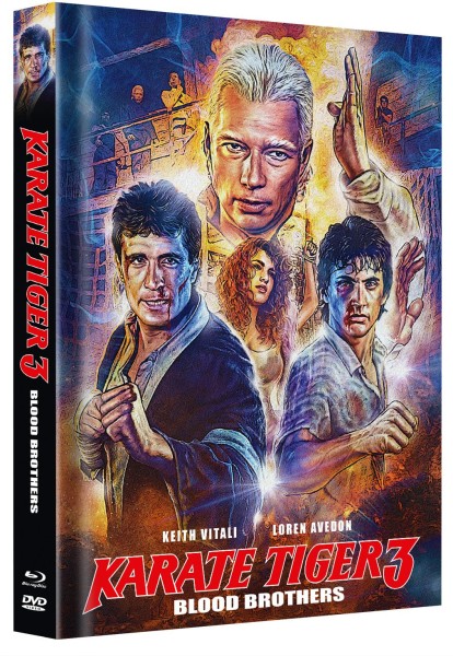 Karate Tiger 3 Blood Brothers - DVD/Blu-ray Mediabook C Lim 250