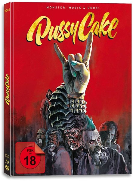 PussyCake Monster, Musik und Gore - DVD/BD Mediabook Uncut