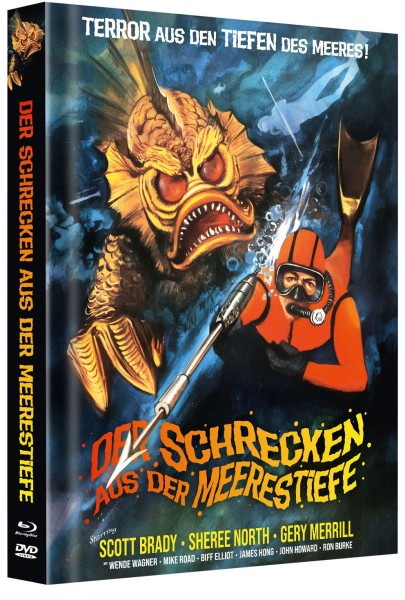 Der Schrecken aus der Meerestiefe - DVD/Blu-ray Mediabook B Lim 222