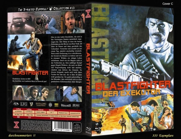 Blastfighter Der Exekutor - DVD/Blu-ray Mediabook C Lim 333