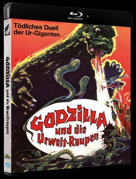 Godzilla und die Urweltraupen - Blu-ray Amaray
