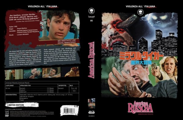 AMERICAN RIKSCHA - DVD/Blu-ray Mediabook C Lim 111