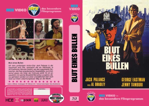 Blut eines Bullen - Blu-ray VHS Box Lim 11