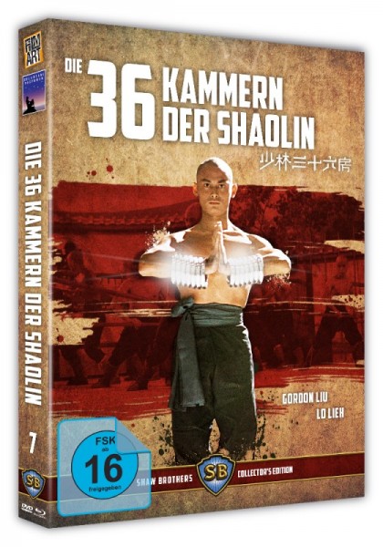 36 Kammern der Shaolin - DVD/Blu-ray Amaray Shaw Brothers