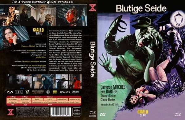 Blutige Seide - DVD/Blu-ray X-rated Mediabook B Lim 500