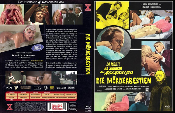 Die Mörderbestien - DVD/Blu-ray Mediabook B Lim 222