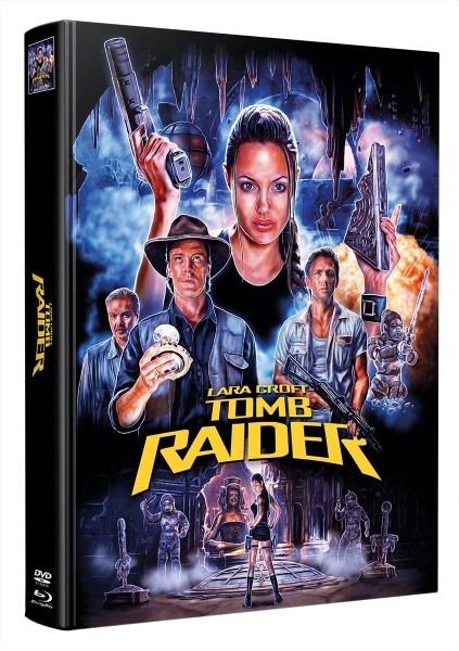 Lara Croft Tomb Raider - DVD/BD Mediabook Wattiert Lim 166