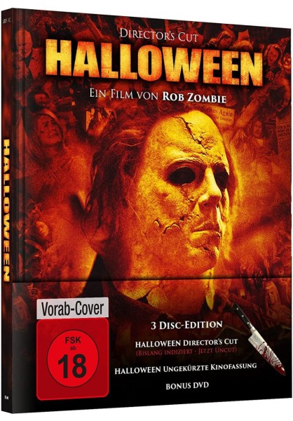 Halloween Rob Zombie DirCut - DVD/Blu-ray Mediabook