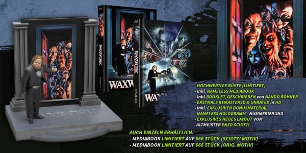 Waxwork - DVD/Blu-ray Büste Lim 333