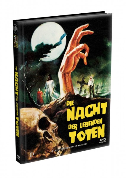 Night of the Living Dead 1968 - DVD/BD Mediabook Wattiert C Lim 22