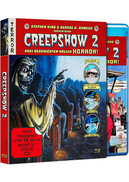 Creepshow 2 - Blu-ray Schuber + Comic