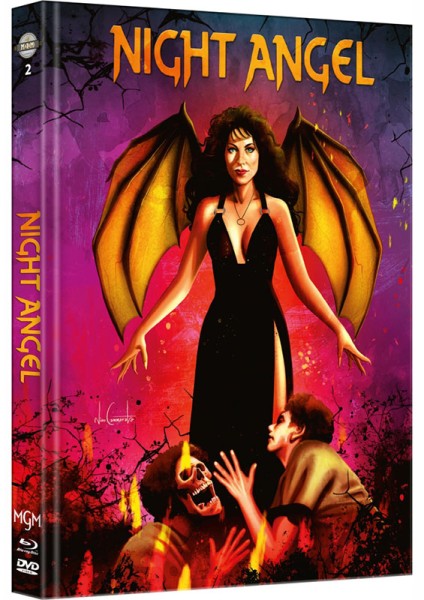 Night Angel die Hure des Satans - DVD/BD Mediabook A Lim 333