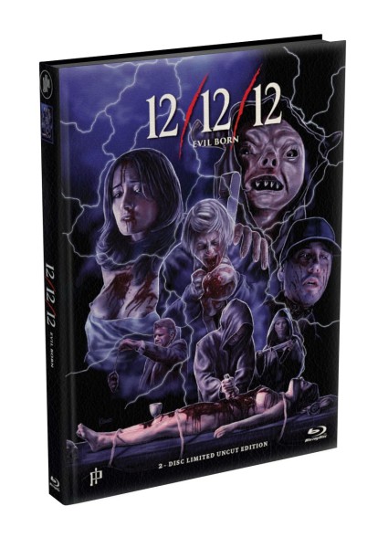 12/12/12 Evil Born - DVD/Blu-ray Mediabook A Wattiert Lim 99