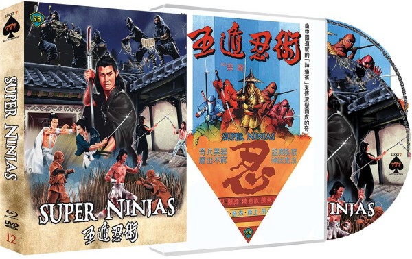 Super Ninjas - DVD/Blu-ray Schuber Lim 777 Uncut