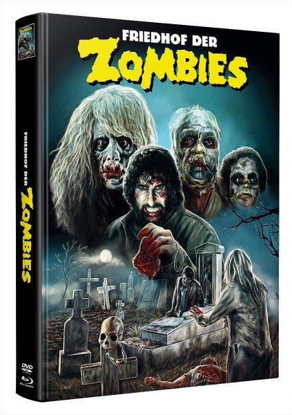 Friedhof der Zombies - 2DVD/BD Mediabook Wattiert Lim 333