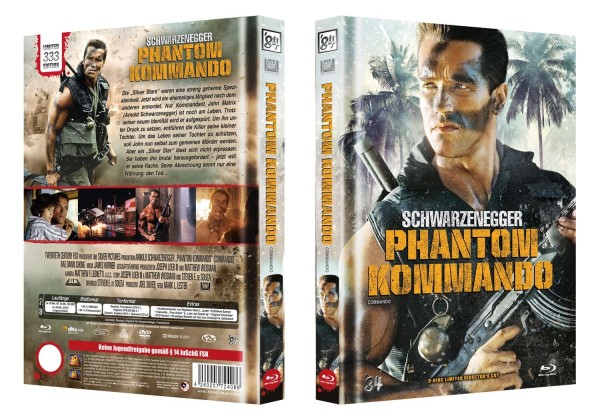 Phantom Kommando - DVD/Blu-ray Mediabook C Lim 333 DirCut