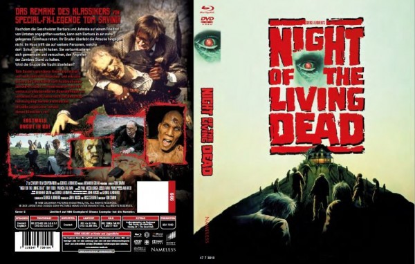 Night of the Living Dead [Remake] - DVD/BD Mediabook C Lim 666