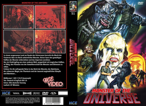Monster of the Universe - gr DVD Hartbox Lim 22