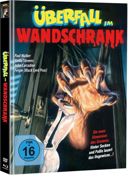 Überfall im Wandschrank - DVD/Blu-ray Mediabook Uncut